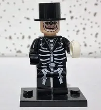 Custom Lego James Bond Spectre Villain In Skeleton Tuxedo With  Top Hat