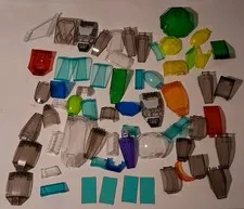Lego Windows Windshields Glass Door Cockpit Translucent Lot 