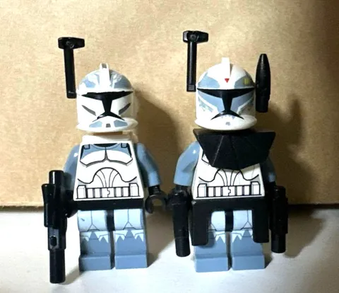 LEGO Minifigure Star Wars Commander Wolffe Wolfpack Lot Set Bulk Sale