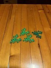 LEGO Green 6X5 Plant Leaves Lot of (4)
