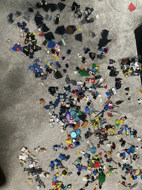 Lego Minifigures Lot Large - Star Wars, Dc, Indiana Jones, And More