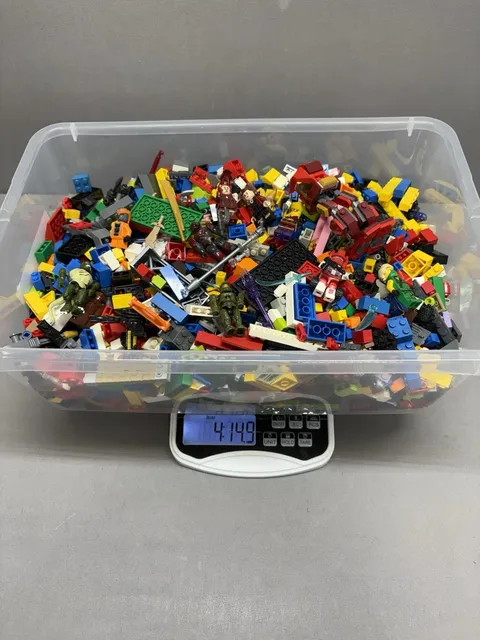 Lego Bulk Lot-5 lbs-Random,Bricks,Minifigure,Set Parts,Hero,Transformer,Halo,Ect