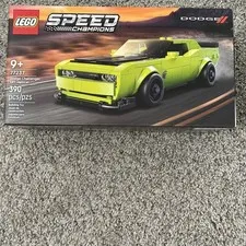 LEGO Speed Champions Dodge Challenger SRT Hellcat Sports Car Toy 77237