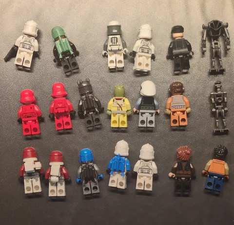 LEGO Star Wars Minifigure Lot - Stormtrooper, Boba Fett Mixed Characters