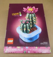LEGO Botanicals Flowering Cactus Building Toy 11509 NEW SEALED