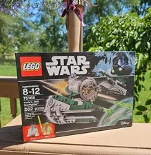 75168 New LEGO Star Wars Yoda's Jedi Starfighter 262 Pcs Ages 8-12 Sealed 