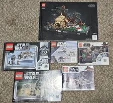 LEGO Star Wars Instruction Manuals Lot Dagobah 75330