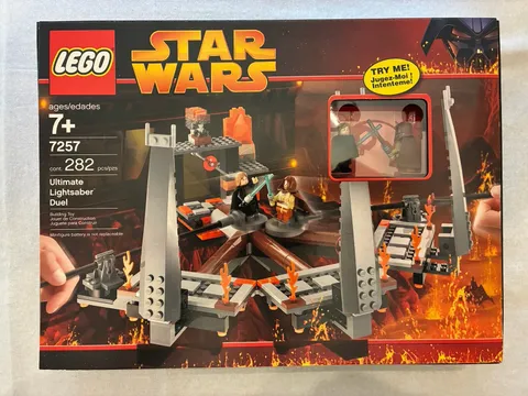LEGO Star Wars: Ultimate Lightsaber Duel (7257) NIB Sealed ROTS Episode III 2005