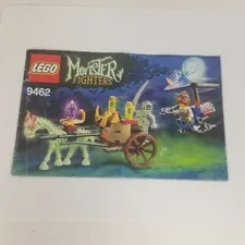 Lego Set 9462 MONSTER FIGHTERS The Swamp Creature Instruction Manual