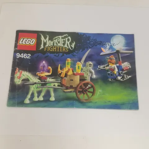 Lego Set 9462 MONSTER FIGHTERS The Swamp Creature Instruction Manual