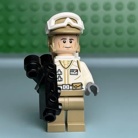 Lego Hoth Rebel Trooper Minifigure White Uniform Star Wars 75259 sw1026 A7