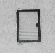 LEGO Police - Black Left Door w/ 6 Stripes Fixed Glass - 73436c01pb07 From 6540