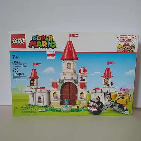 Lego Super Mario Set 71435 Battle With Roy At Peaches Castle New Sealed Box