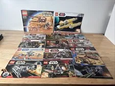 LEGO Star Wars Instruction Manual Booklet Lot (16 Sets) - Vintage & Classic