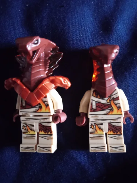 Lego Ninjago Pyro Destroyer Lot of 2 Snake Minifigures