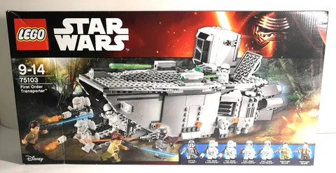 LEGO Star Wars 75103 First Order Transporter NEW SEALED Retired Rare Set