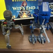 Lego Star Wars 501st At-rt And Tri-droid Builds Only 75036/75003