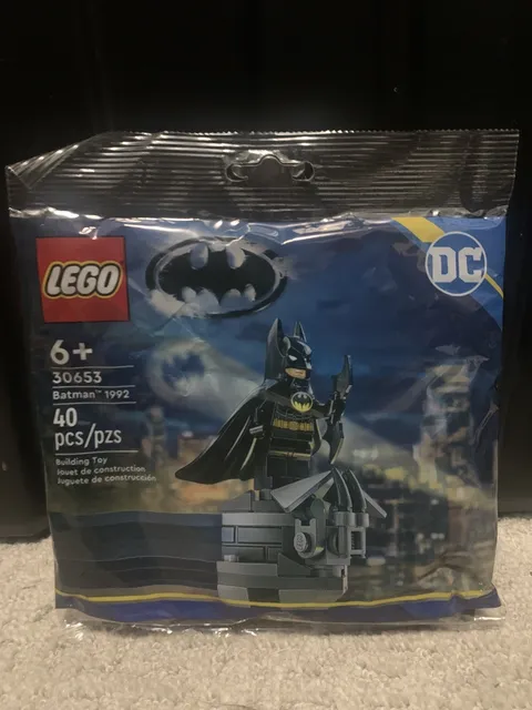 Lego Batman 1992 Minifigure Poly Bag Set 30653 New Factory Sealed 2023