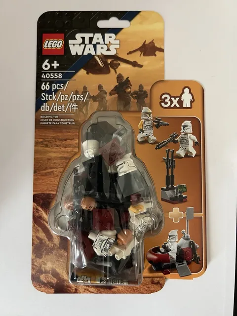 Brand New Sealed LEGO Star Wars Clone Trooper Command Station Battle Pack 40558