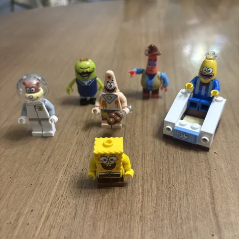 LEGO SpongeBob SquarePants Minifigure Lot Patrick SpongeBob Sandy & More