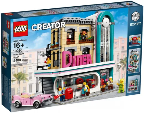Lego 10260 - Creator - Downtown Diner - Factory Sealed Box