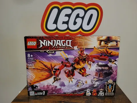 LEGO #71753 NINJAGQ FIRE DRAGON ATTACK NEW SEALED FREE SHIP LOWER 48 STATES 