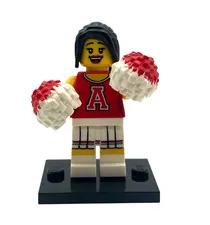 Cheerleader with Stand LEGO Series 8 Minfigure 2012 8833