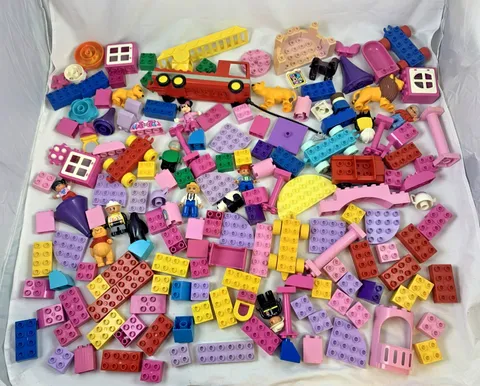 LEGO Duplo set Princess Pooh Animals Building Blocks Vehicles Figures 2.15 kg