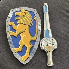 Lego Knights King Mathias Foam Shield & Sword Kingdom Lion