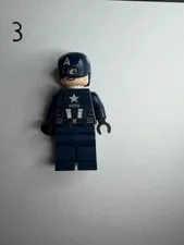 LEGO CAPTAIN AMERICA MINIFIGURE SUPER HERO AVENGERS FIG