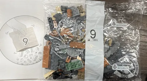 2017 Lego Harry Potter Wizarding World 76417  Sealed Bag #9 (135R3 Parts