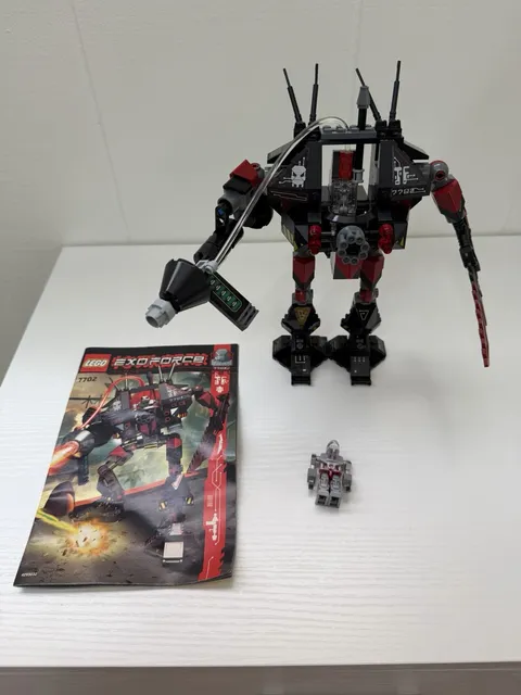 LEGO Exo-Force: Thunder Fury (7702) 100% Complete W/ Instructions No Box