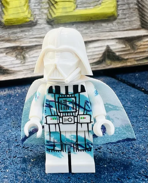Lego Custom Star Wars Darth Vader 90s Jazz Paper Cup Theme Lego Collector