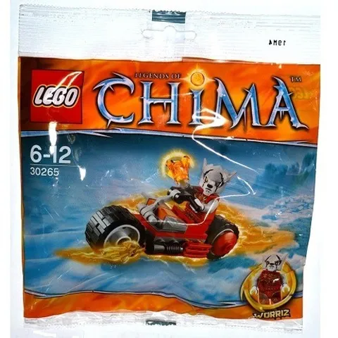 Lego Legends Of Chima Worriz' Fire Bike polybag 30265