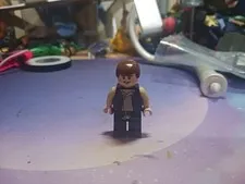 Lego Star Wars Minifigure Han Solo Dark Blue Vest75052 75030!