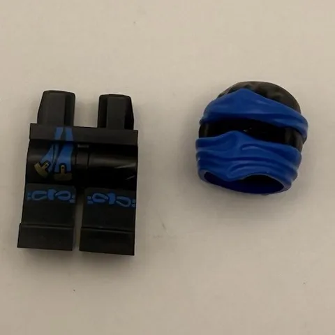 LEGO Ninjago Jay Skybound Minifigure Parts 70602 Legs Head Wrap Blue Ninja