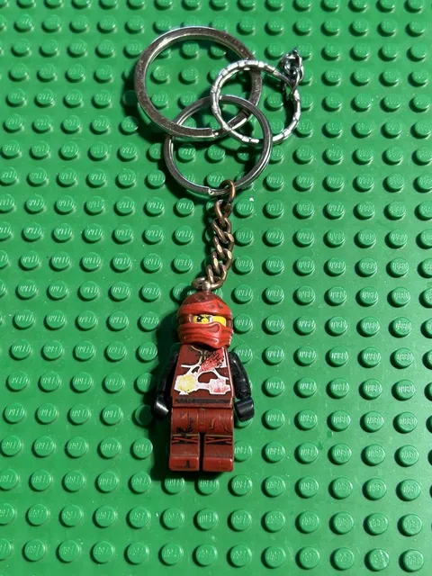 LEGO Ninjago Kai minifigure keychain Skybound 2016 - worn
