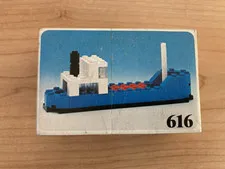 Vintage Lego 616 Cargo Ship New & Sealed /new & sealed