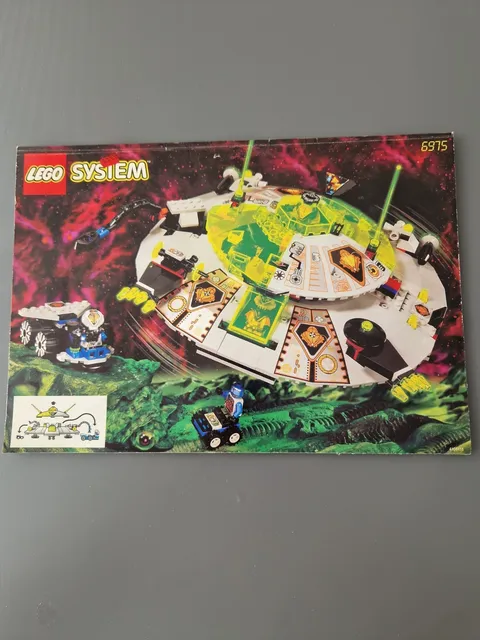 Lego Building Instructions System 6975 Alien Avenger Instruction Only