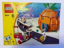 Lego 3834 SpongeBob SquarePants Good Neighbors at Bikini Bottom Inst/Manual Only
