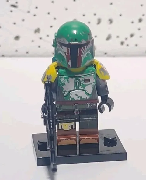 Custom Lego Star Wars Boba Fett Armor Iconic Mandalorian Bounty Hunter 
