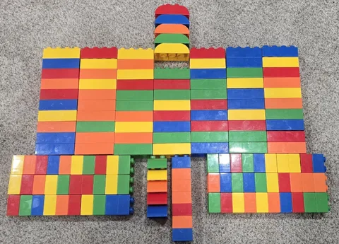 LEGO Duplo Building Blocks Ages 2-5 145 Pieces Lot Building Toy Kids Toddler