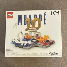 LEGO 43013 Kylian Mbappé Soccer Highlights 490pc Set Limited Edition 