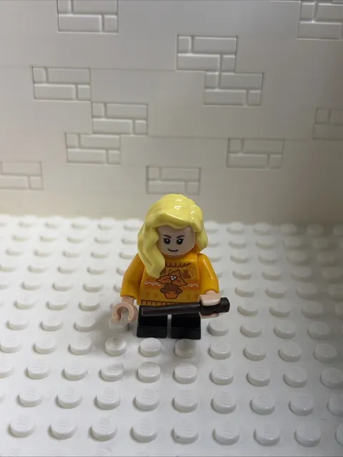 Lego Hannah Abbott Minifigure Orange Holiday Sweater Harry Potter 76456 hp592