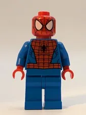Spider-Man Black Web Pattern Genuine LEGO Minifigure SH0038 Marvel Retired 2012