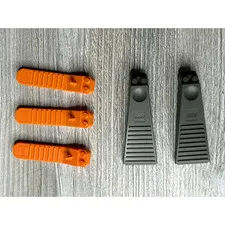 LEGO - Brick Separator - Gray and Orange - Lot of 5
