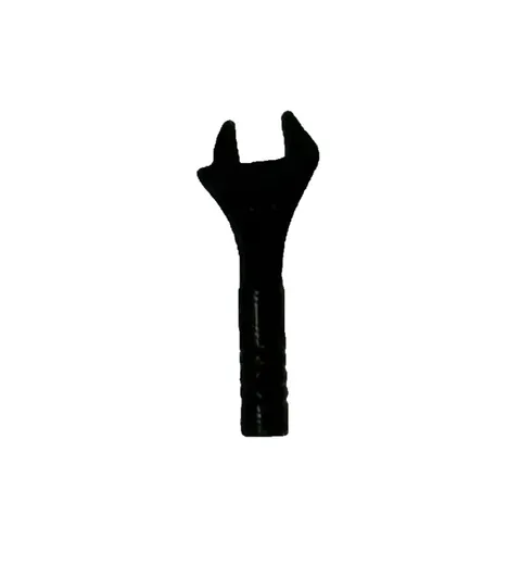 LEGO Mini Fig Utensil Tool Spanner Wrench Screwdriver (x1) 4006 Black