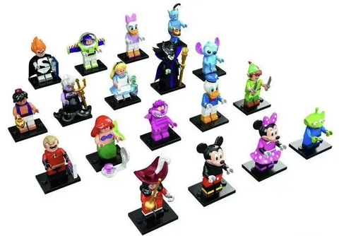 LEGO 71012 Disney Series 1 – Complete Set of 18 Minifigures | NEW