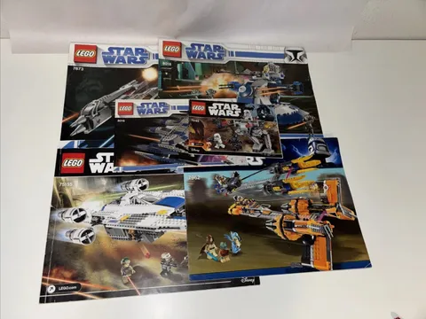 Lego Star Wars Instruction Manuals ONLY ~ Variety Pack