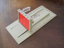 LEGO Vintage Automatic Garage Door & Plate  1:87 HO Scale RARE 1960's 60's